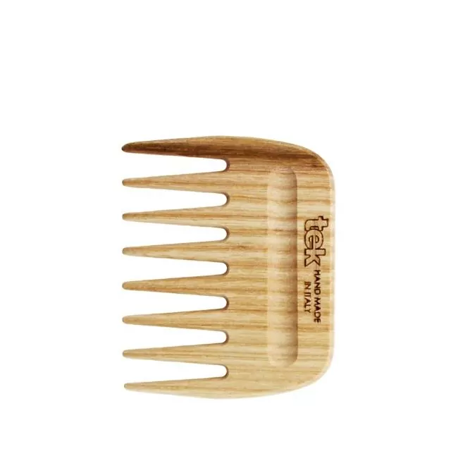 Pick Comb in Natural Wood