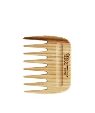Pick Comb in Natural Wood