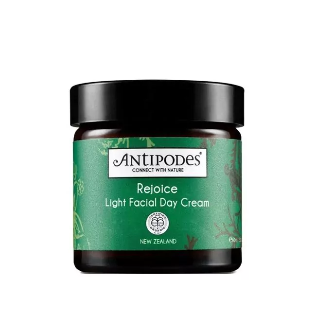 Antipodes organic face light cream Rejoice pack