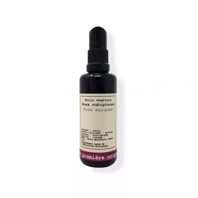 Huile végétale de rose musquée bio - 50 ml Huile végétale de rose musquée bio - 50 ml