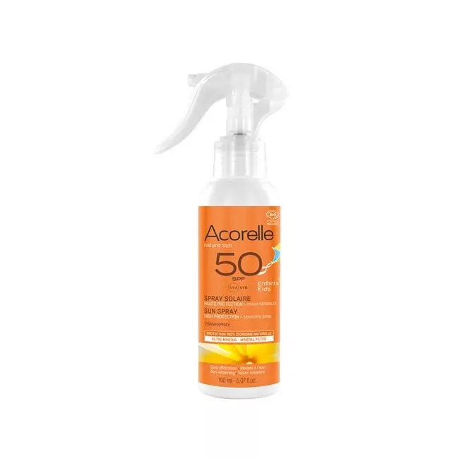 Spray solaire enfants SPF50 Acorelle