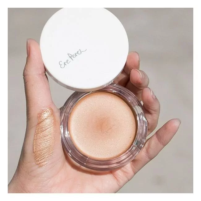 Ere Perez's natural cream highlighter sun halo packaging