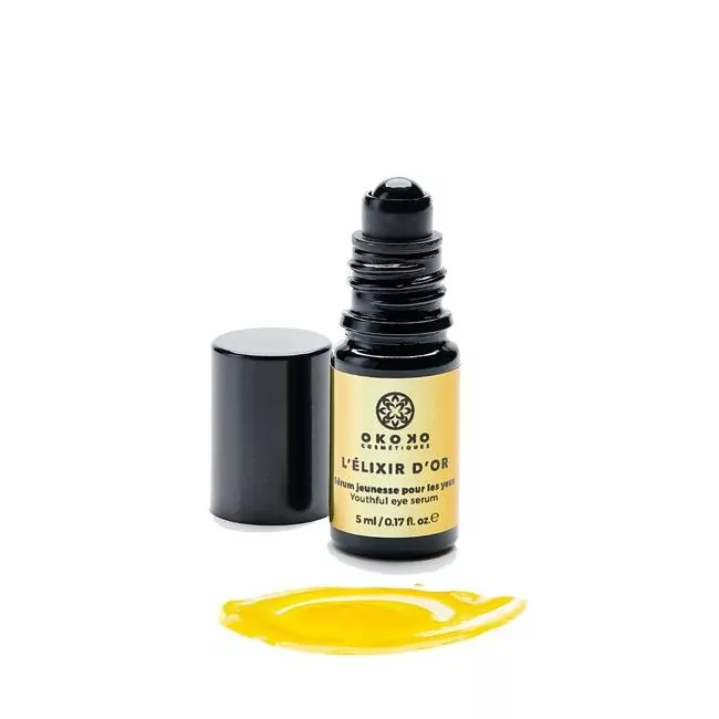 Okoko Cosmétiques's Elixir d'Or eye contour serum Packaging