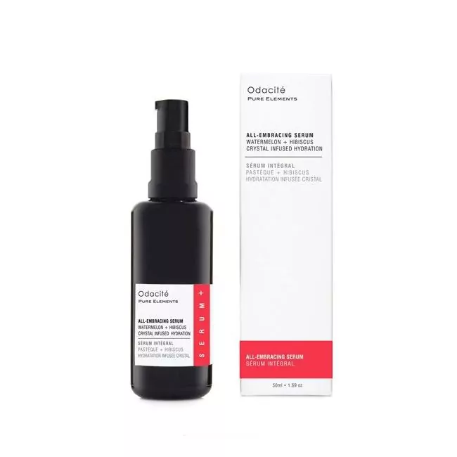 Odacité's All Embracing universal natural face serum Packaging