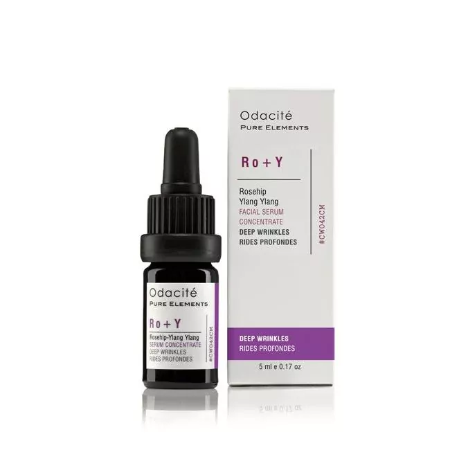 Sérum visage naturel anti-rides Ro + Y Odacité Packaging