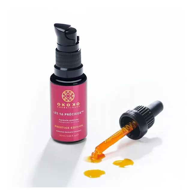 Huile les 16 Précieux Édition Prestige Okoko Cosmétiques Texture