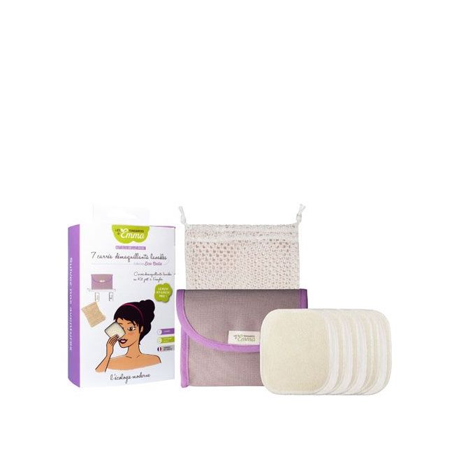 Kit eco belle mini les tendances d'Emma Coton bi-face