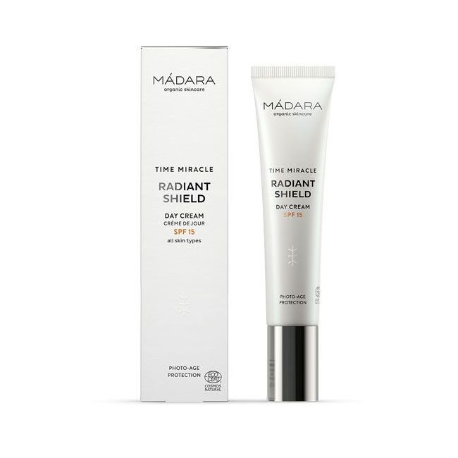 Crème Anti Age Time Miracle SPF15 Madara Packaging