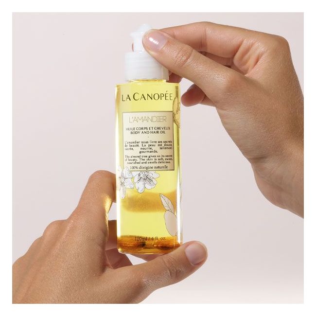 La Canopée's L’Amandier body oil lifestyle