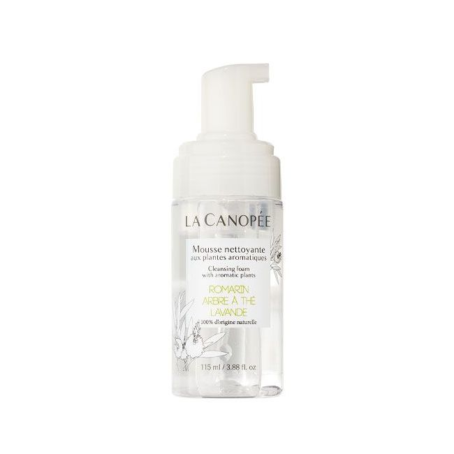 La Canopée's face cleansing foam with aromatic plants