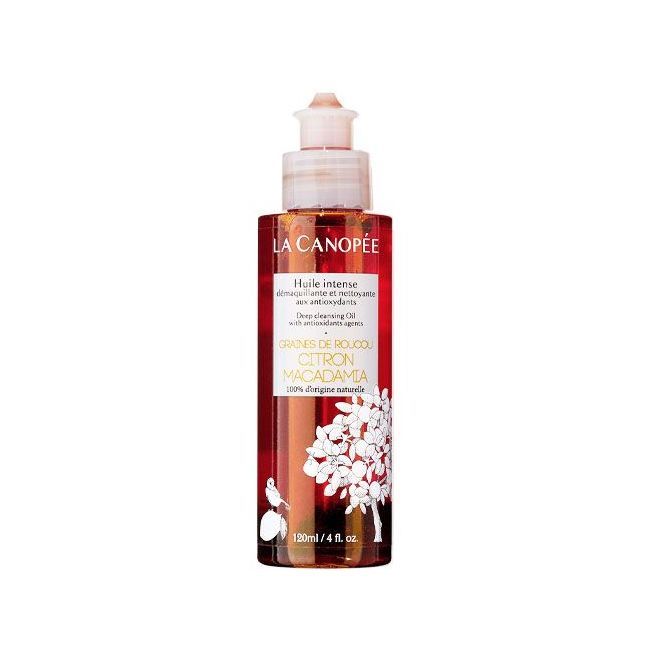 La Canopée's natural cleansing oil with antioxydants