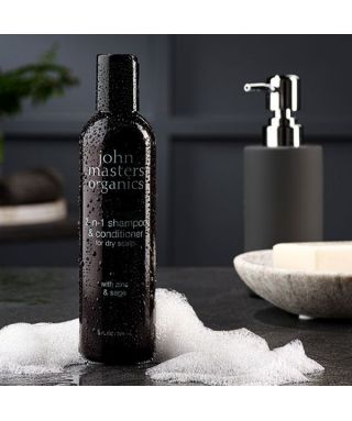 Shampoing hydratant pour le cuir chevelu zinc & sauge