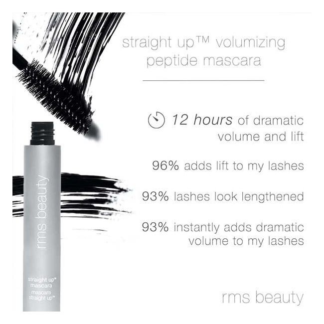RMS Straight Up volume mascara results
