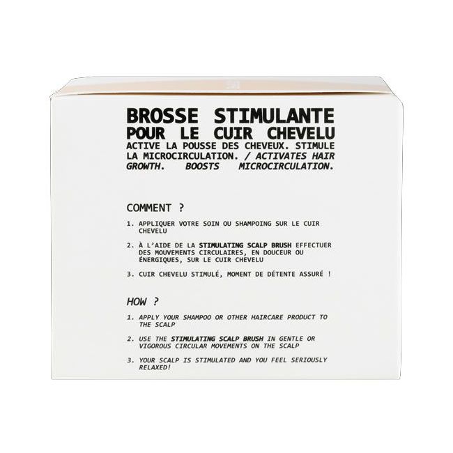 Brosse pour stimuler le cuir chevelu - Cut by Fred