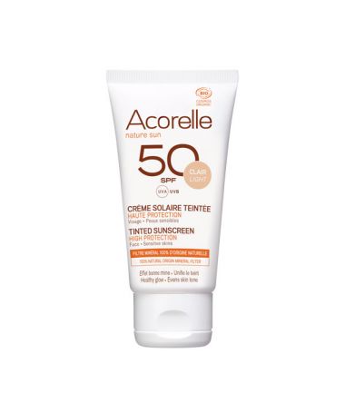 Crème solaire teintée SPF50 - 50 ml