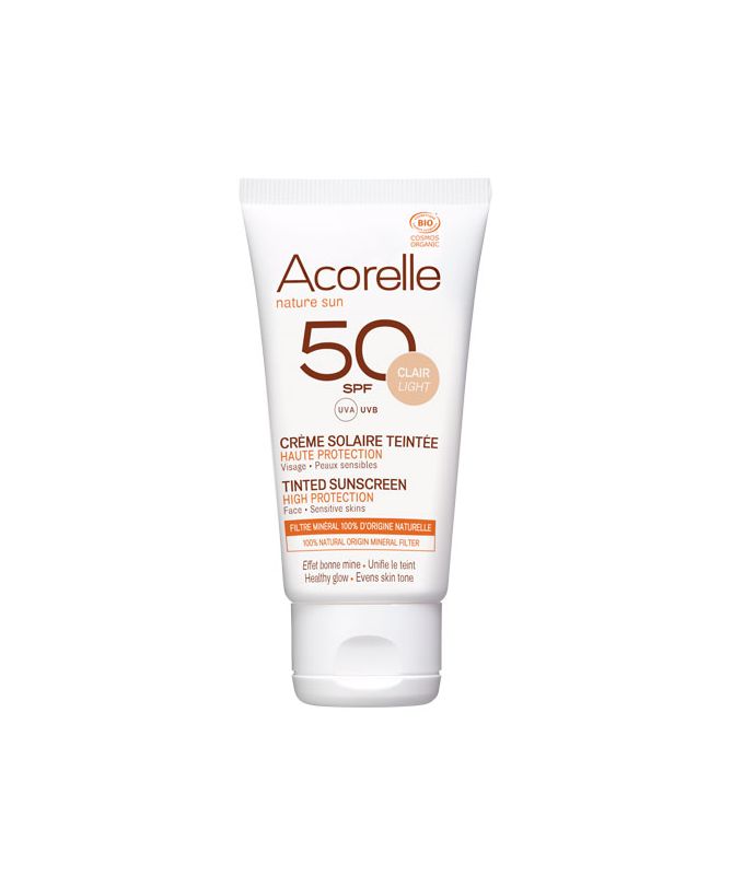 Crème solaire teintée SPF50 - 50 ml