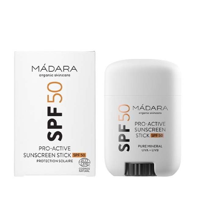 Creme solaire visage bio Pro-Active SPF50 Madara