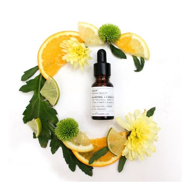 Evolve's Bio-Retinol + C Booster Face Serum Formula