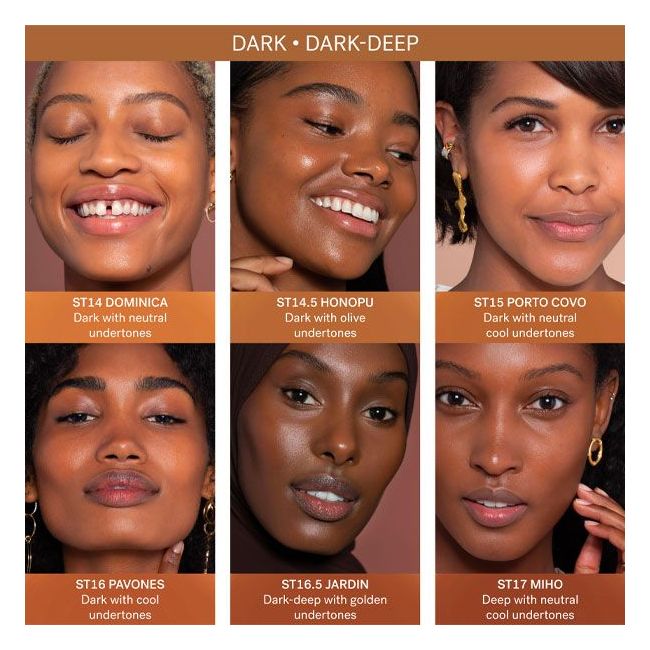 Fond de teint Super Serum Skin Tint SPF30 Ilia mannequins dark