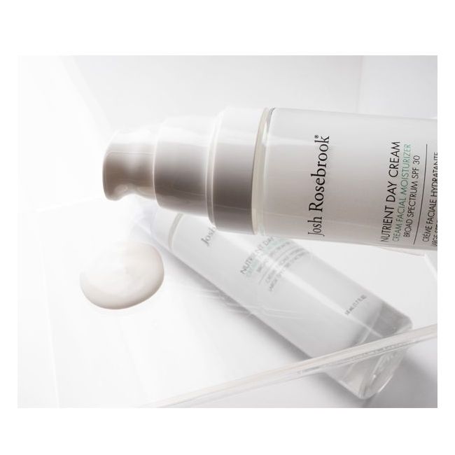 Josh Rosebrook's Nutrient Day organic face cream SPF30 Texture