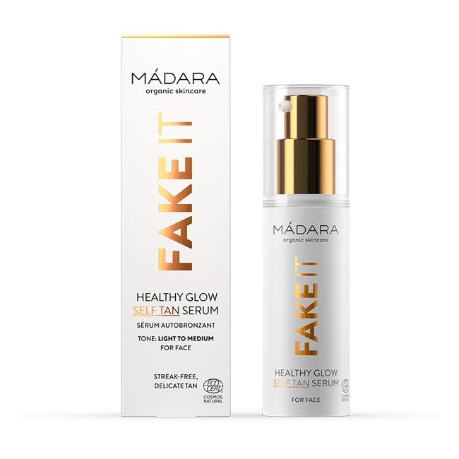 Madara's Fake It Healthy Glow Self Tan Serum Pack