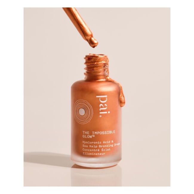 Pai Skincare's Bronze Liquid Highlighter The Impossible Glow Bronzing Drops Pack