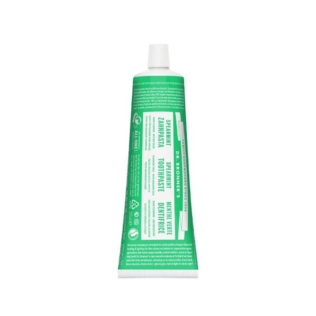 Dentifrice bio Dr Bronner Menthe verte