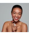 Lily Lolo's Vegan Lipstick Flushed rose model