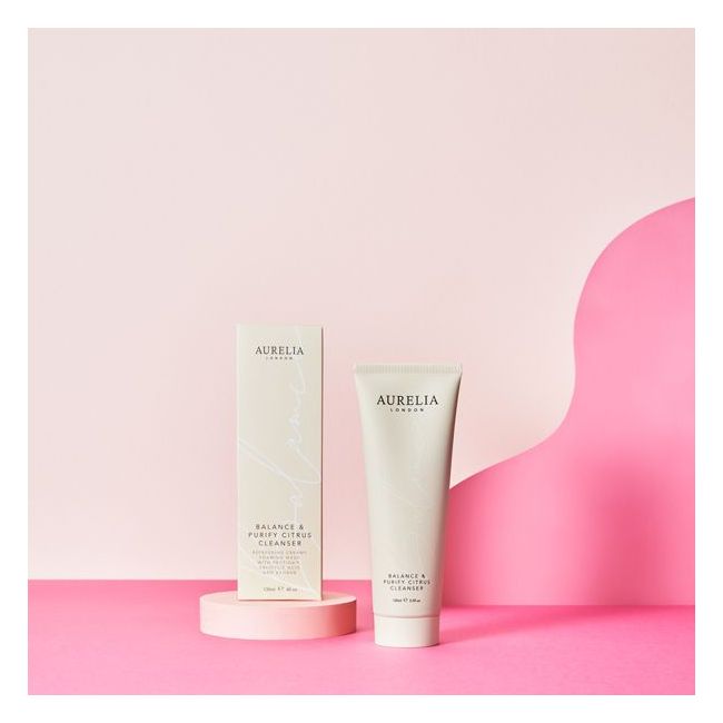 Aurelia London's Balancing Natural face cleanser Lifestyle