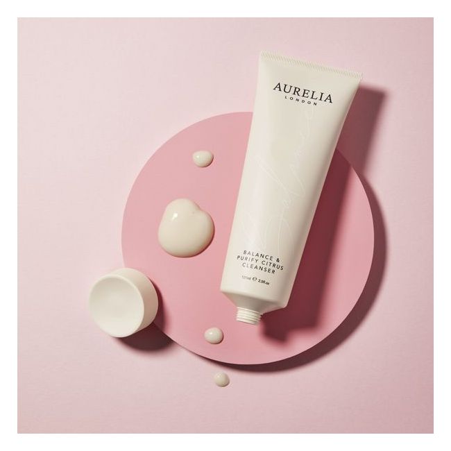 Aurelia London's Balancing Natural face cleanser Texture