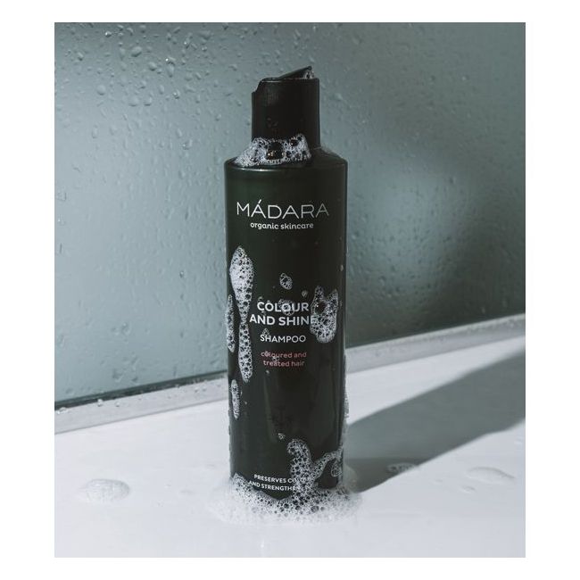Madara's Organic Colour and Shine Shampoo Lifestyle