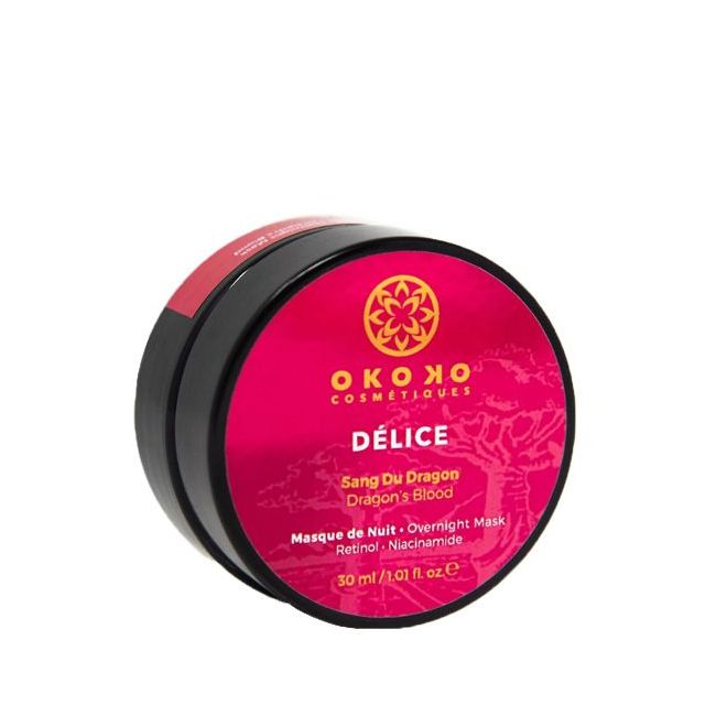 Masque naturel visage Délice New Dragon's blood + Retinol overnight mask