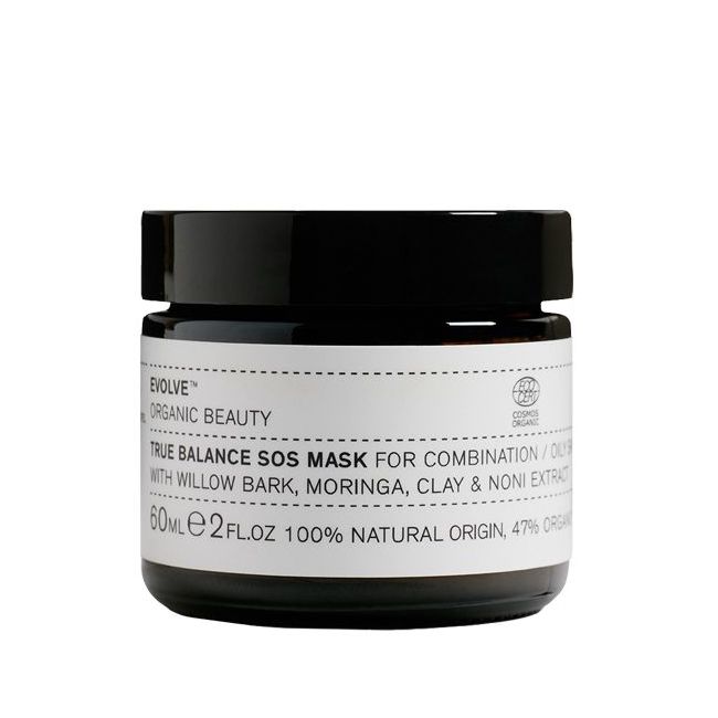 Evolve's True Balance SOS Organic face mask