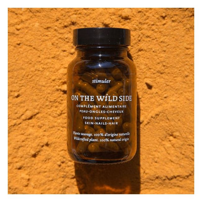 On The Wild Side's Food Supplement Skin Nails Hair Packaging
