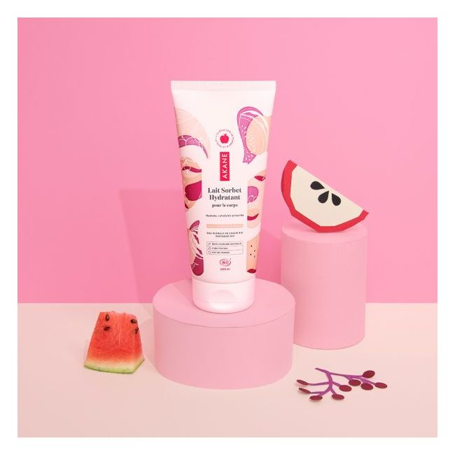 Akane's Sorbet Organic body milk Pack