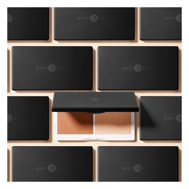 Lily Lolo's Sculpt and Glow Contour Duo Contouring Packaging