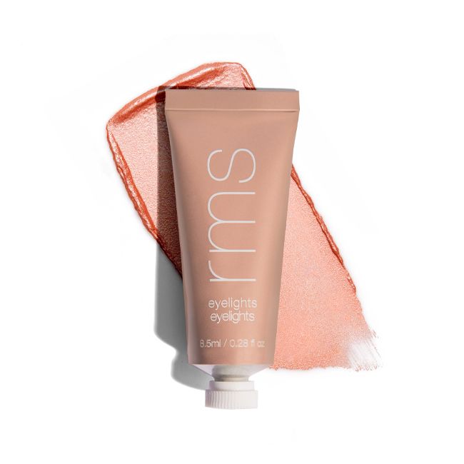 RMS Beauty's Eyelights Cream Eyeshadow Sunbeam Application