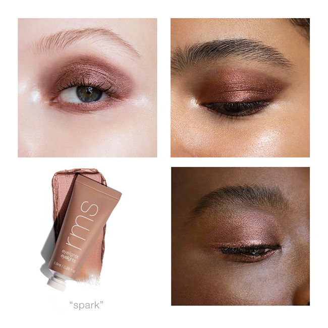 RMS Beauty's Eyelights Cream Eyeshadow Spark Model
