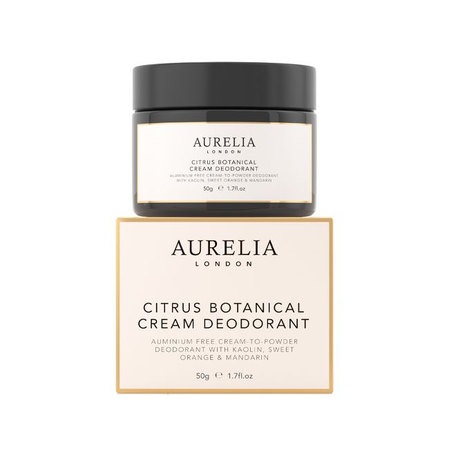 Aurelia London's Citrus Botanical cream Natural deodorant Pack