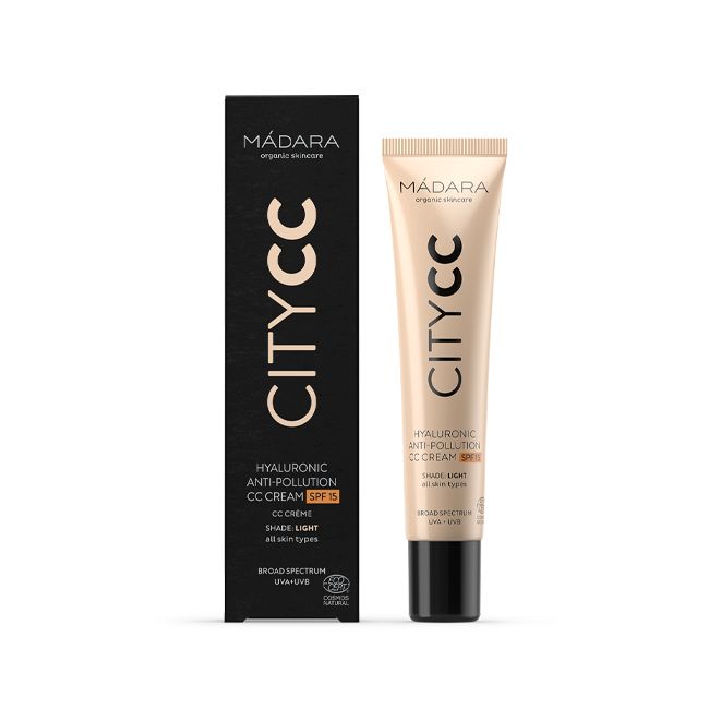 CC Crème Anti-pollution SPF 15 Light Madara Pack