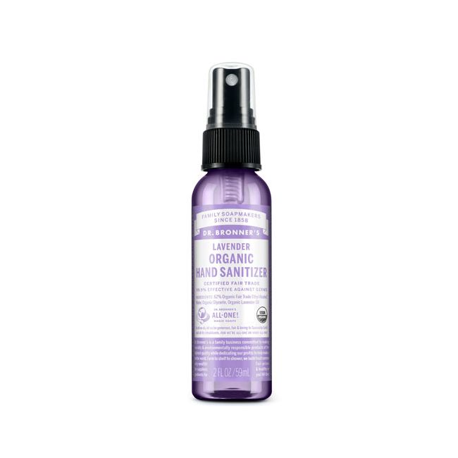 Spray nettoyant mains Dr Bronner's Lavande