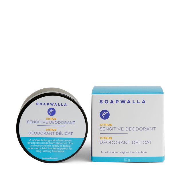 Déodorant naturel peau sensible Citrus Soapwalla Pack