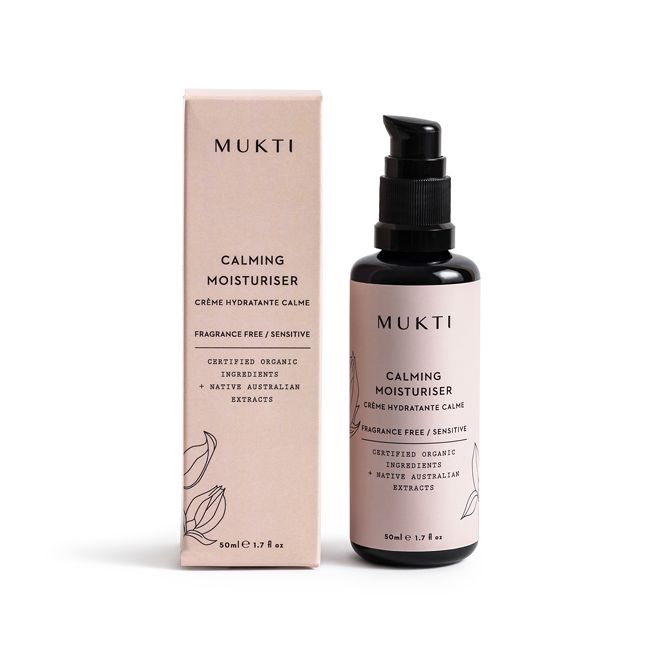 Crème visage bio hydratante calme Mukti Pack