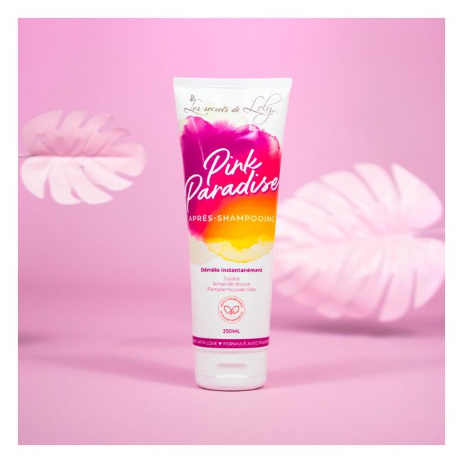 Après shampoing naturel Pink Paradise Les Secrets de Loly Pack