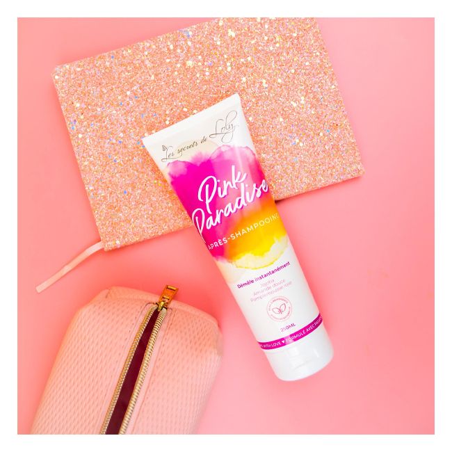 Les Secrets de Loly's Pink Paradise Natural conditioner Packaging