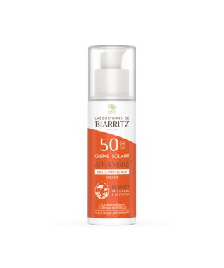 Organic Face Sunscreen SPF50 - 50ml