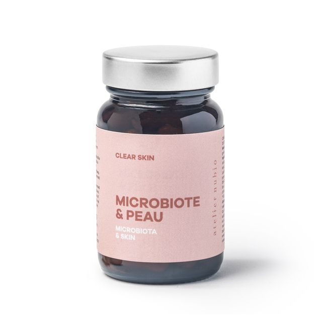 Microbiota and skin food supplement