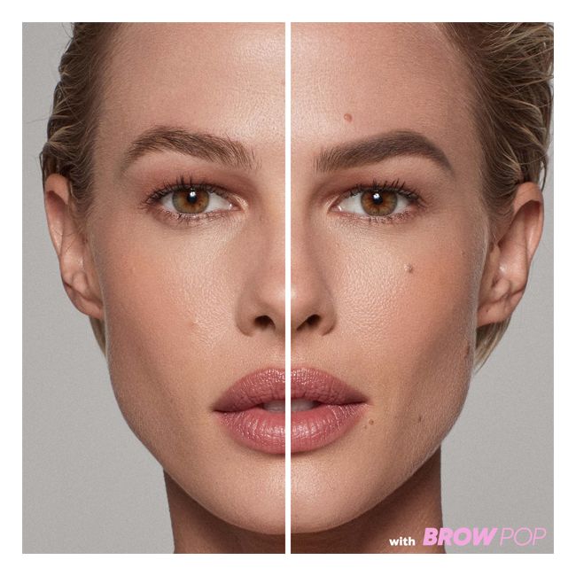 Kosas' Brow Pop Taupe Eyebrow pencil Model