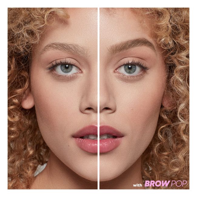 Kosas' Brow Pop Soft Brown Eyebrow pencil Model
