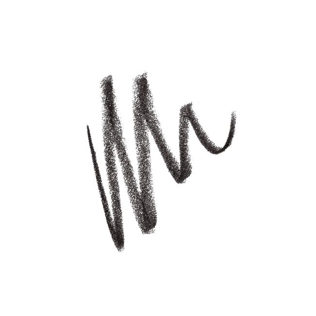 Kosas' Brow Pop Black Eyebrow pencil Texture